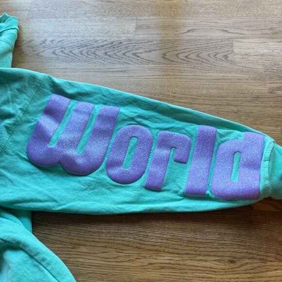 Walt Disney World Glitter Spirit Jersey Little Mermaid Colors Size Small - Picture 11 of 14